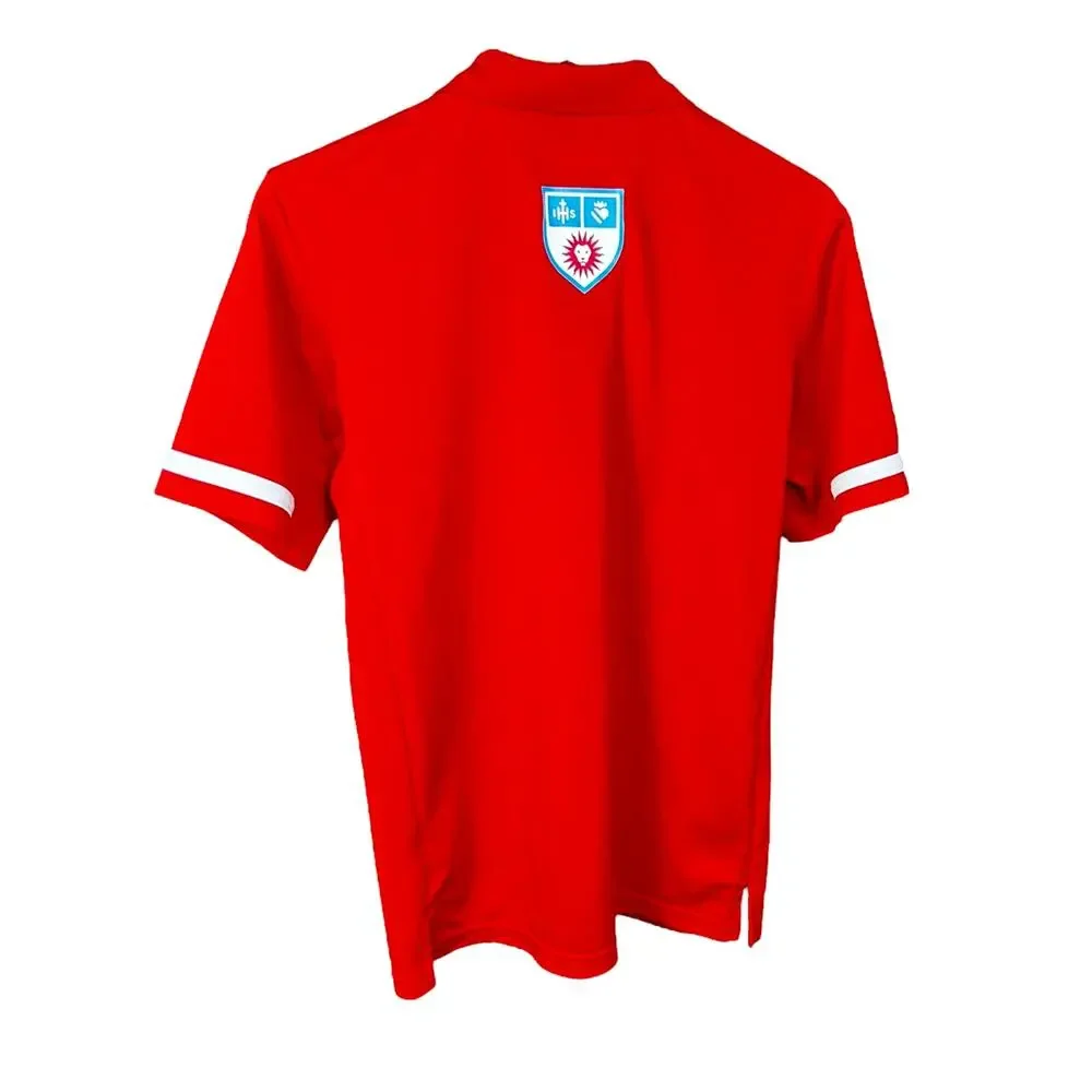 Adidas Loyola Marymount University LMU Climacool Men's Medium Red Polo Gym Golf